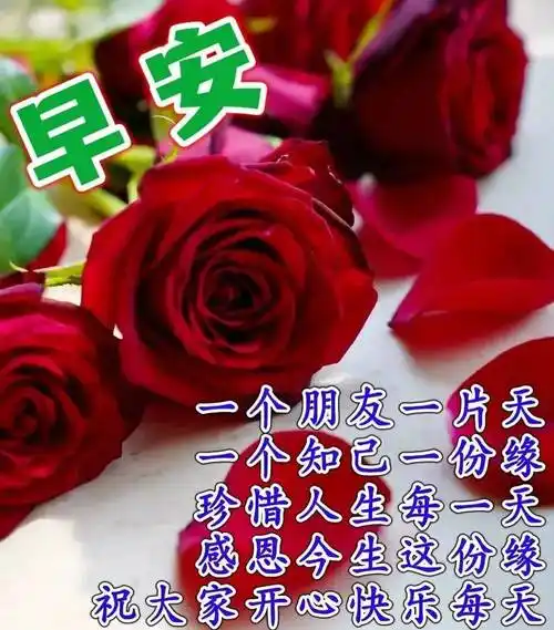 9张清晨创意唯美亲人朋友早上好祝福语图片大全 冬日清晨友谊早安问候