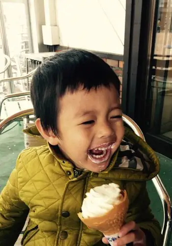 孙俪邓超儿子邓涵之照片_等等资料近照_等等小花_太平洋时尚网