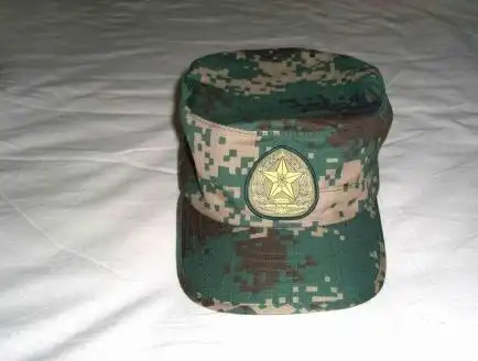 为什么解放军头盔作训服帽徽变成了金黄色如图原来不是红星吗求专业