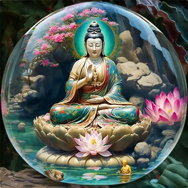 观音菩萨保佑高清手机壁纸.#抖音图文来了 #ai绘画 #图文 - 抖音