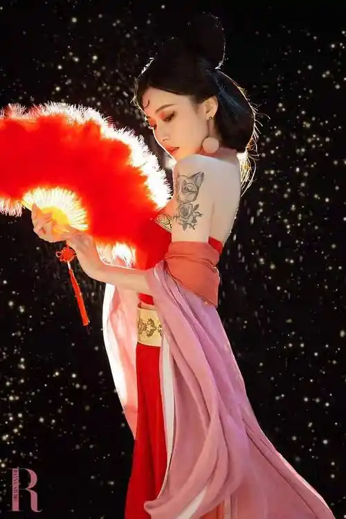 古装演出服苏妲己妖艳古风直播舞蹈表演服仙 抹胸 裙裤 外套 腰封