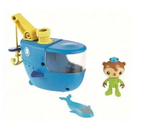 海底小纵队的鱼艇简笔画