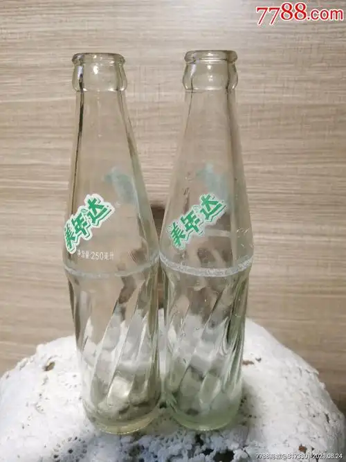 美年达玻璃饮料瓶250毫升