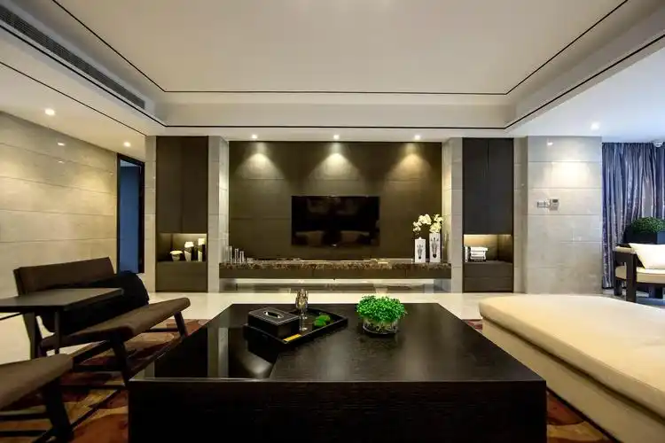 现代风格三居装修效果图_齐家网装修效果图