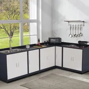 20j彼love诗淘宝煤气灶台柜厨房柜子储物柜多功能家用出租房燃气