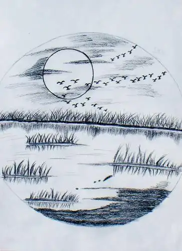 绘画展风采纸笔庆元旦丽星中学开展庆元旦迎新年绘画展