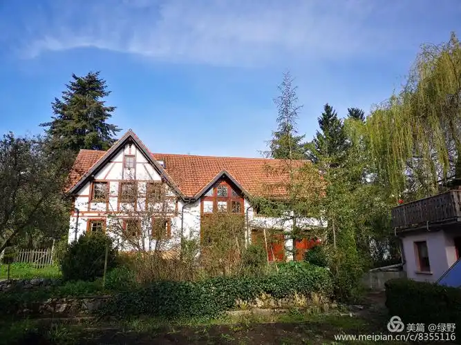 德国小镇乡村景.