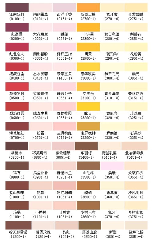 立邦漆色卡 第1页 (共4页,当前第1页) 你可能喜欢 立邦漆色卡电子版