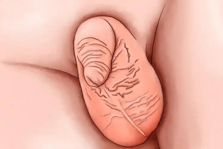 五个月宝宝蛋蛋正常形态图