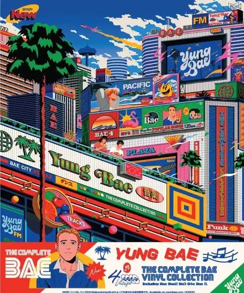 我也不知道怎么描述这种画风,总之听citypop就会联想