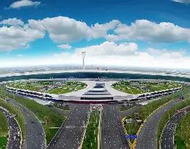 (修图)李由摄影--武汉天河机场正面鸟瞰图