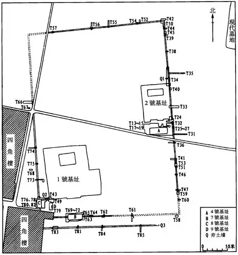 图十 二里头遗址宫城平面图