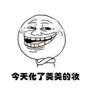 今天化了美美的妆 - 斗图表情包 - 爱逗图