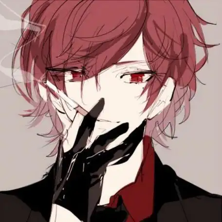 动漫头像男生冷酷霸气黑暗动漫男生恐怖邪魅血腥头像