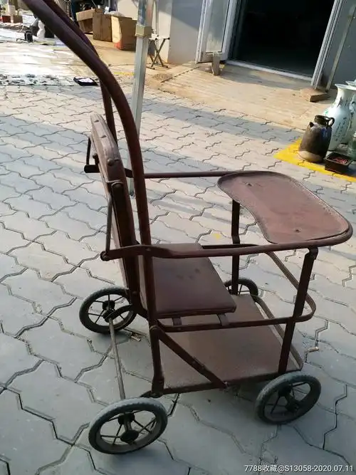 早期六七十年代儿童推车