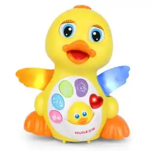 婴儿爬行玩具有声会动益智一至二岁儿童电动玩具动物会走路哼哼猪