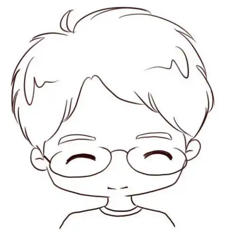 q版男生头像简笔画