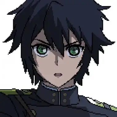 像素风男头像个性简约手绘像素风