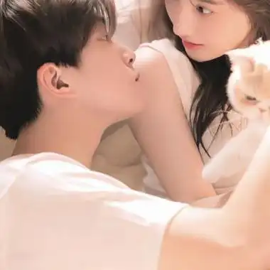 甜到爆的怼脸好看高颜值情头 真人甜蜜浪漫氛围感强的情侣头像