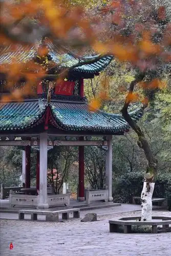 冬游岳麓山爱晚亭