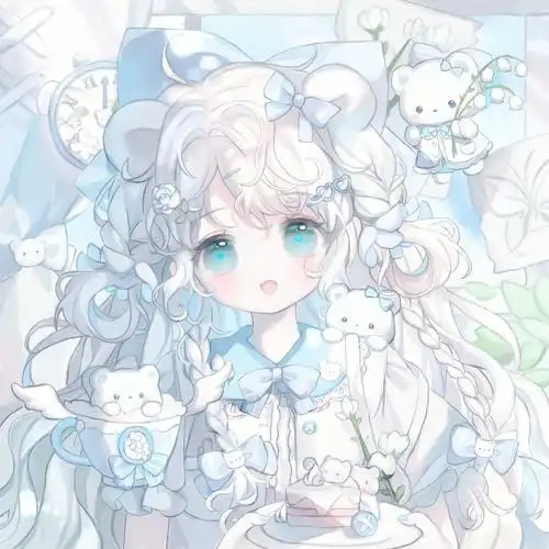 山和水能两两相忘,日与月可毫无瓜葛 可爱女生头像