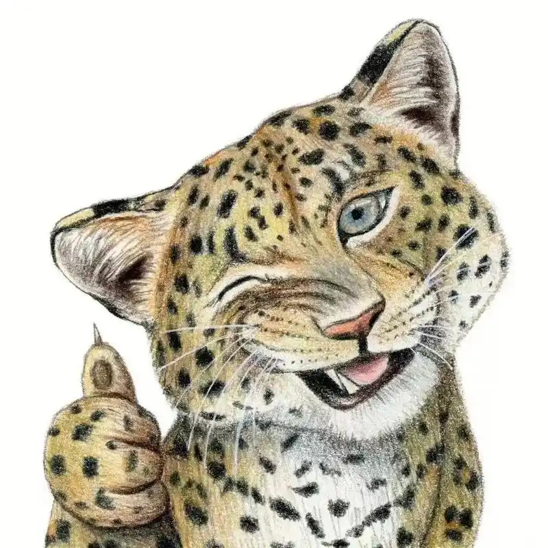 超萌的动物|趣味绘画.#画画 #彩铅 #创作灵感 - 抖音