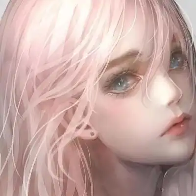 个性高冷手绘女头_女生头像_我要个性网