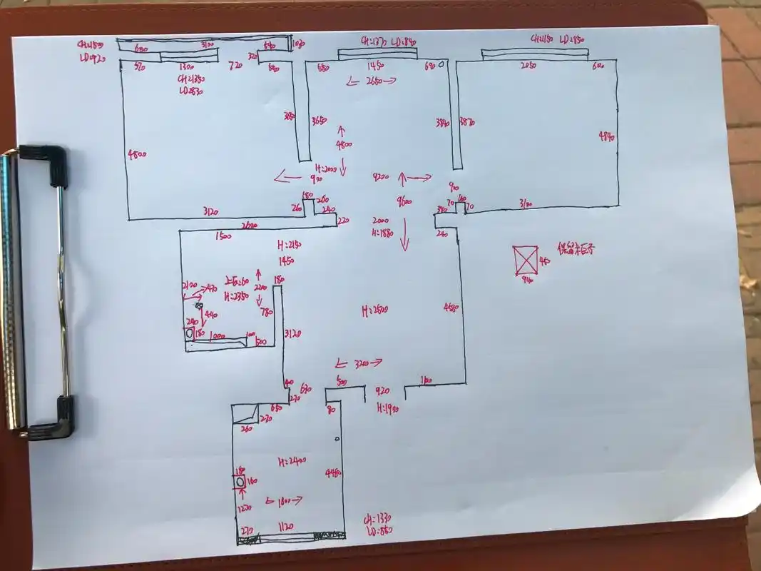 北京量房报告 北京市朝阳区大屯北路慧忠北里第二社