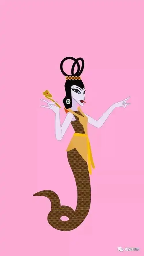 葫芦娃蛇精剪纸