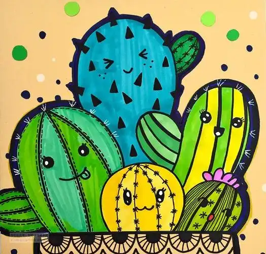 还可以围绕画面主体 在背景中添加简洁的几何图案进行丰富