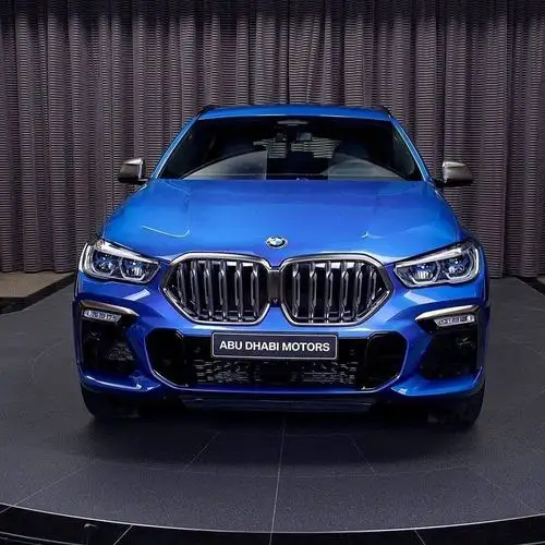 宝马x6蓝色系列诱惑力太大了