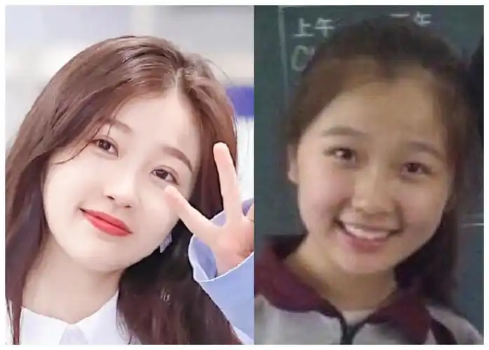 虞书欣校服照被晒,将旧照与现在对比,有没有整容一目了然