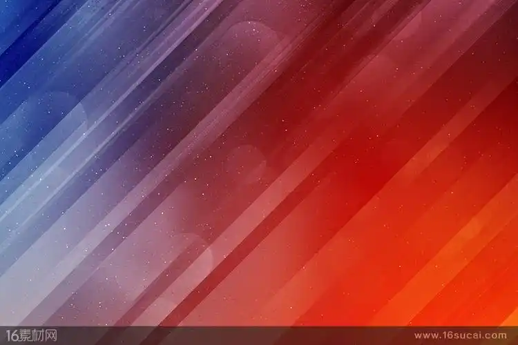 蓝红色斜线光斑背景高清图片