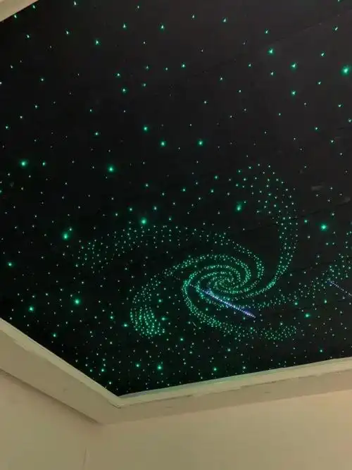 星空顶天花板led灯影音室星光顶ktv家庭影院吊顶卧室满天星光纤灯款式