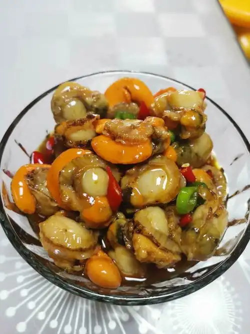 麻辣扇贝肉的做法图解4