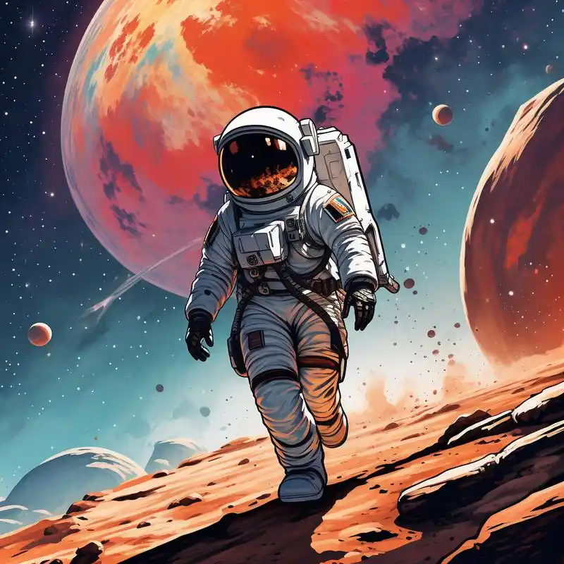 为你精选了一组宇航员头像,带你感受宇宙的浩瀚与探索的激情!