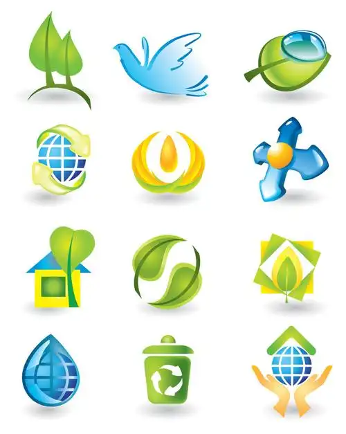 时尚简约logo设计矢量素材