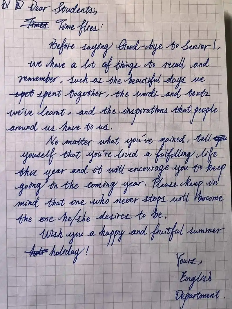 自学花体第二天—— 发个中英混合~#手写 - 抖音