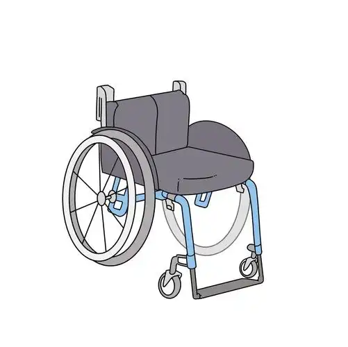 教您使用辅助器具手动轮椅车操作方法演示一