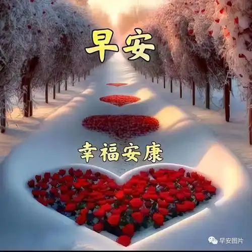 今日最新早安漂亮祝福图片,彼此牵挂,保重身体,兄弟姐妹们大家早上好!