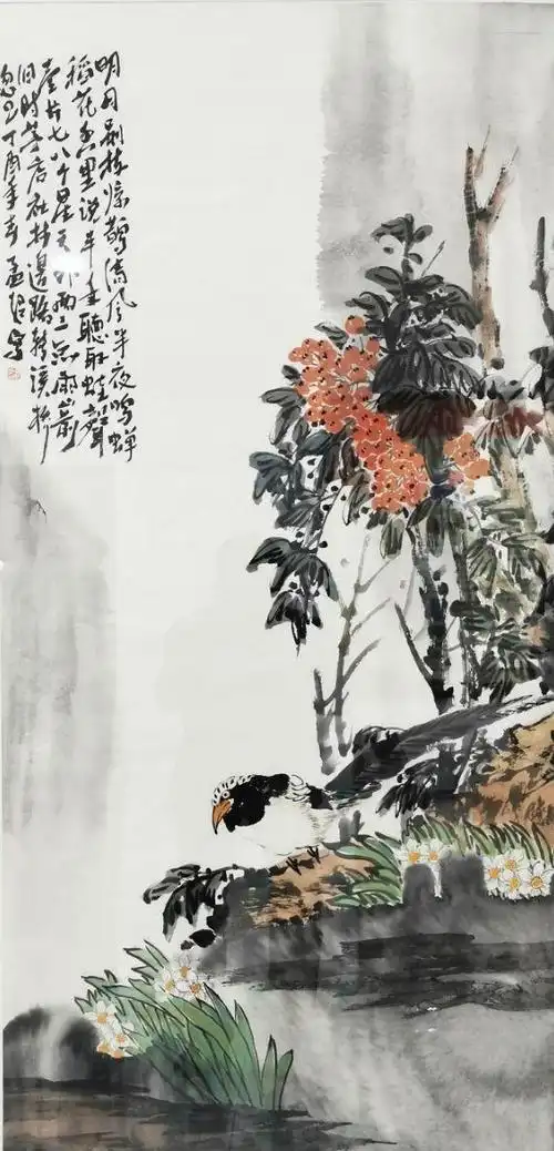 孟超花鸟画作品展花语心影