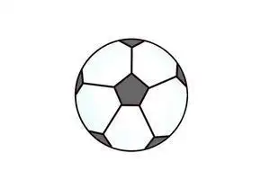 画足球的简笔画画足球的简笔画