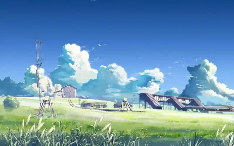 绝美动漫场景高清桌面壁纸-卡通动漫-壁纸下载-美桌网