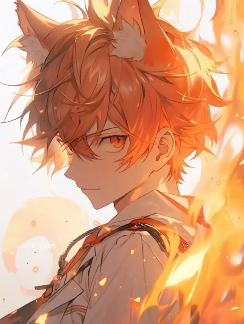 少年|火焰系 #男头# #正太# #男生头像# #动漫男头# #异能者# #二次元