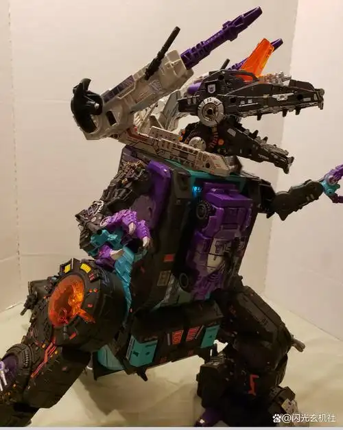 变形金刚泰坦归来纪念版灰黑铁甲龙