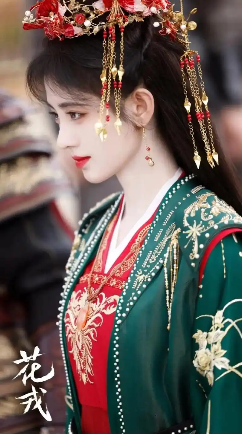 仙侠剧 #花戎 #花戎魏枝 ,鞠婧祎,古风高清壁纸# - 抖音