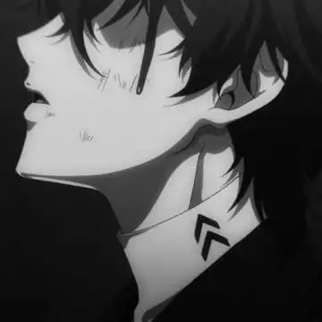 邪魅二次元男生头像 二次元黑暗冷血风格男生头像