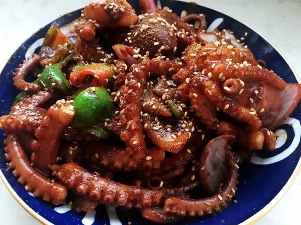 吉得利孜然八爪鱼