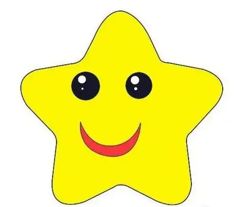 星星小时候简笔画