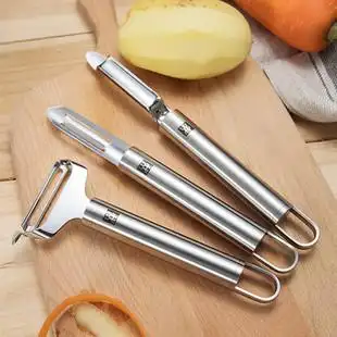 德国双立人pro系列不锈钢直柄旋转削皮刀水果去皮刨皮刀刮皮刀